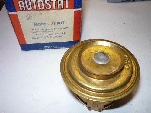 1952 1953 Dodge 8cyl thermostat Mopar genuine Sylphon 180 degree - Picture 2 of 3