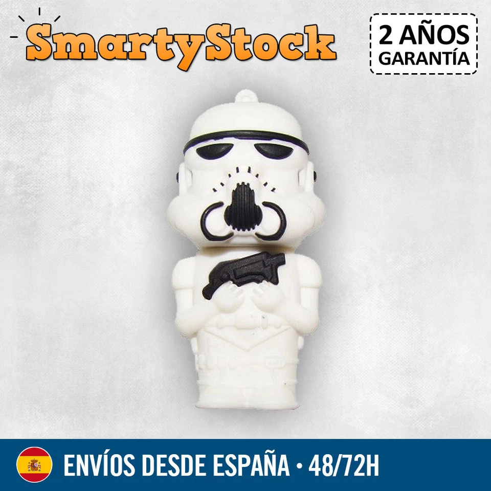 Pendrive Stormtrooper Soldado Imperial Star Wars 16 GB Memoria USB - Entrega 72h