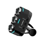 Three Socket Adapter Car Charger for iPhone 15/14/13/12/11/X/9/8/7/6/5