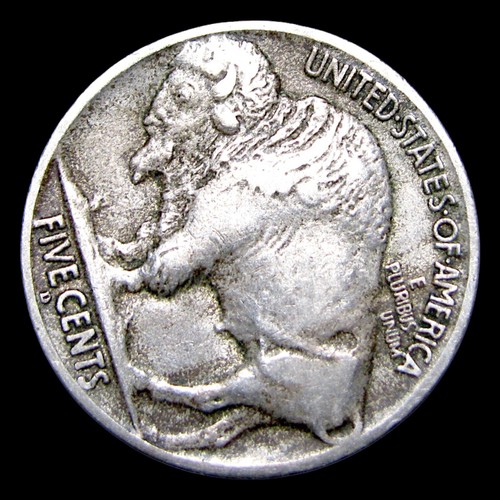 1919-D 2 Feather ERROR Buffalo Nickel ---- Nice Coin ---- #310Z - 第 3/3 張圖片