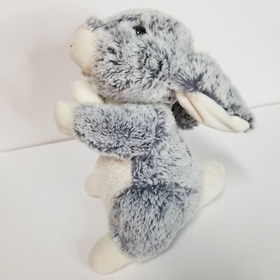 Gray Bunny Rabbit Plush Stuffed Animal Soft Fluffy Plush Easter 10 