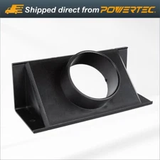 POWERTEC 2-1/2-Inch Router Dust Port for Dust Collection Hood (70152)