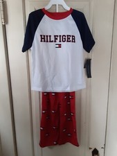 Tommy Hilfiger Boys Pajamas Size Small 6-7   NEW WITH TAGS