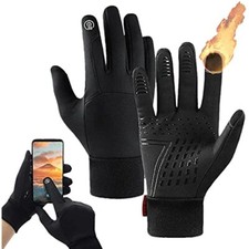 Winter Touch Screen Gloves Cold Weather Warm Gloves for Hiking Running Cycling