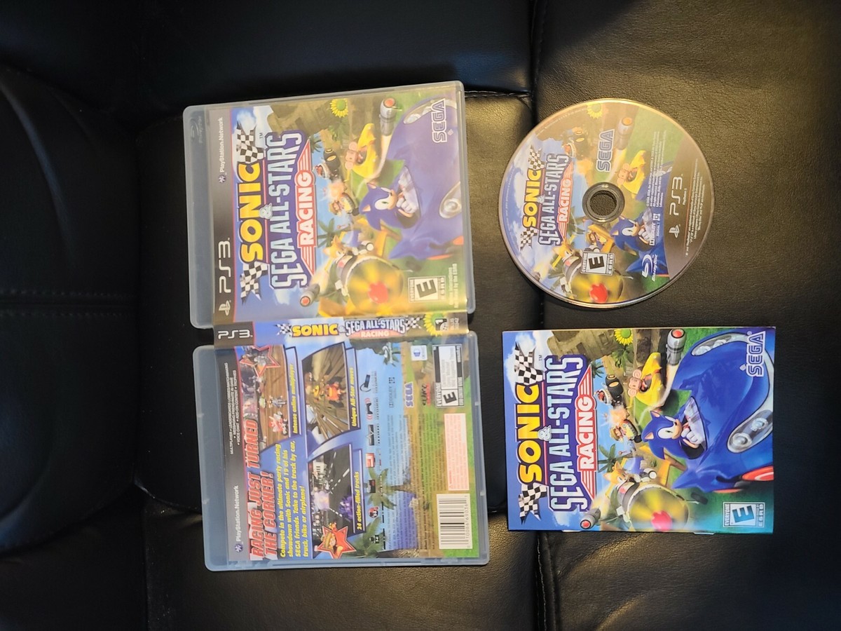 Sonic & Sega All-Stars Racing (PS3) - Complet Avec Manuel - Bon état - Livraison Rapide