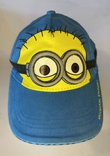 Minion Universal Studios Kevin Baseball Kids Hat Adjustable Boys Girls Cap Blue