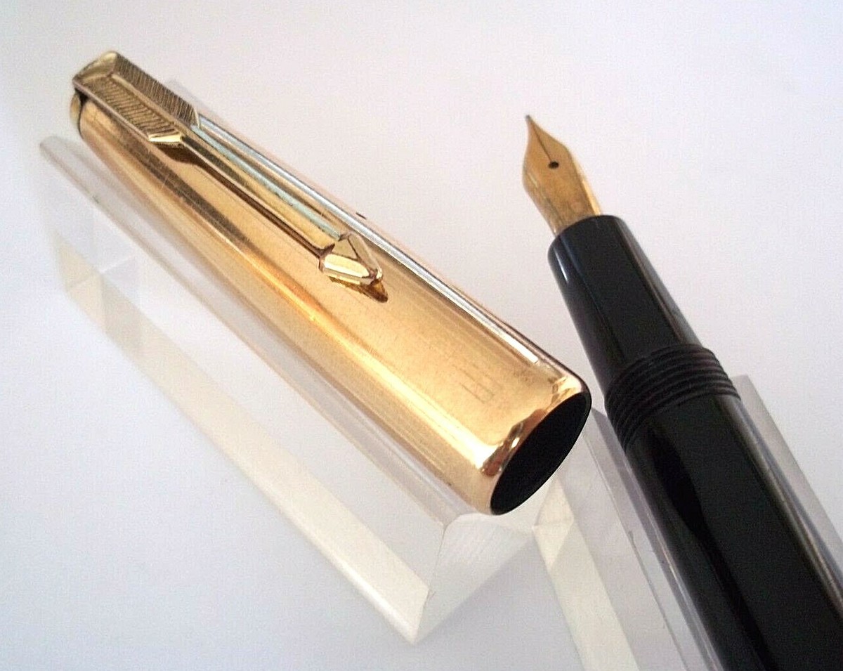 Stylo Plume Parker Lady Captivant - Plume Or 18 Carats - Modèle J508 - Occasion