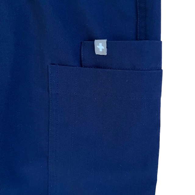 Figs Technical Collection Navy Yola Maternity Scrub Bottoms Pants Size