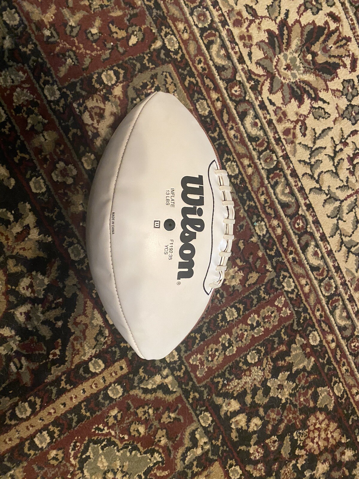 SUPER BOWL XXXV & XLVII Wilson Authentic Replica Footballs eBay