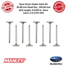 Manley Race Flo Intake Valve Kit 36mm Head Dia For Subaru WRX EJ205 / STi EJ257