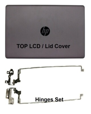 Kompatibel für HP 17-AK014NA LCD Rückseite Backcover Top Deckel Gehäuse mit Scharnieren