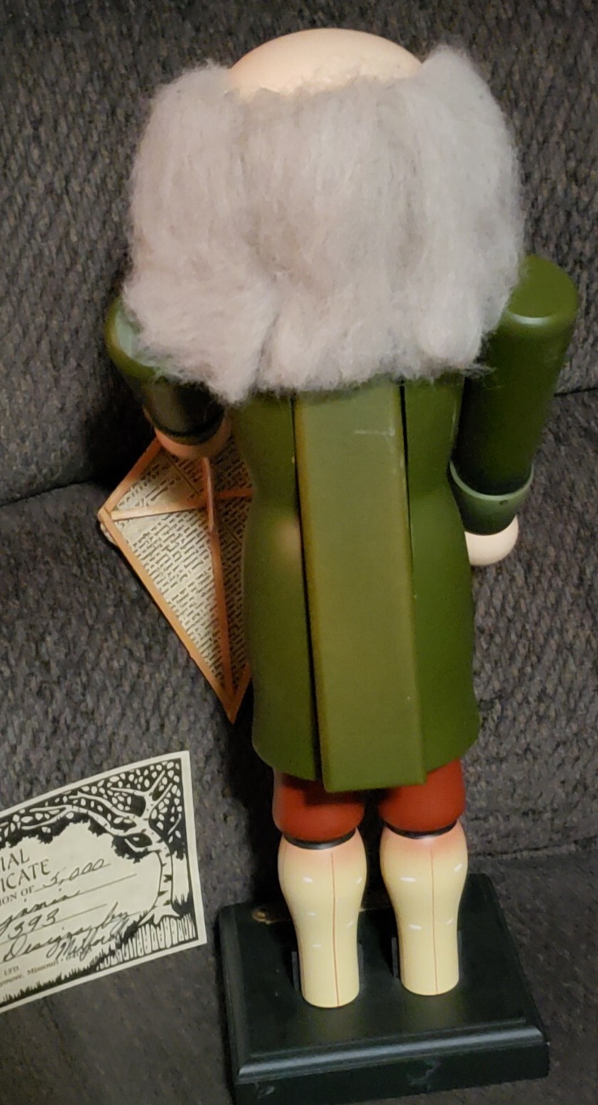 Susan Milford Ben Franklin Nutcracker Signed Rare Limited Edition eBay