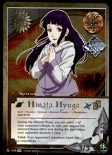 Naruto CCG Hinta Hyuga #1038 Holo Near Mint