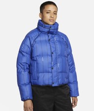 Nike Jordan Flight Puffer Jacket coat Loose Fit Full Zip Size Small Uk8-10 New
