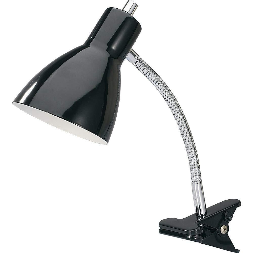 10-Watt LED Clip-On Desk Lamp with Bright Energy-Efficient Lighting