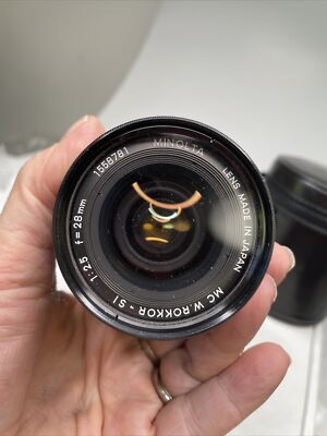 MINOLTA MC W.ROKKOR-SI 28mm F2.5 【良品】 Minolta Minolta MC W ROKKOR-SI 28mm F2.5 Looks New | eBay