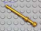 NEW Lego Star Wars Minifig PEARL GOLD LIGHT SABER -Golden Hilt Minifigure Weapon