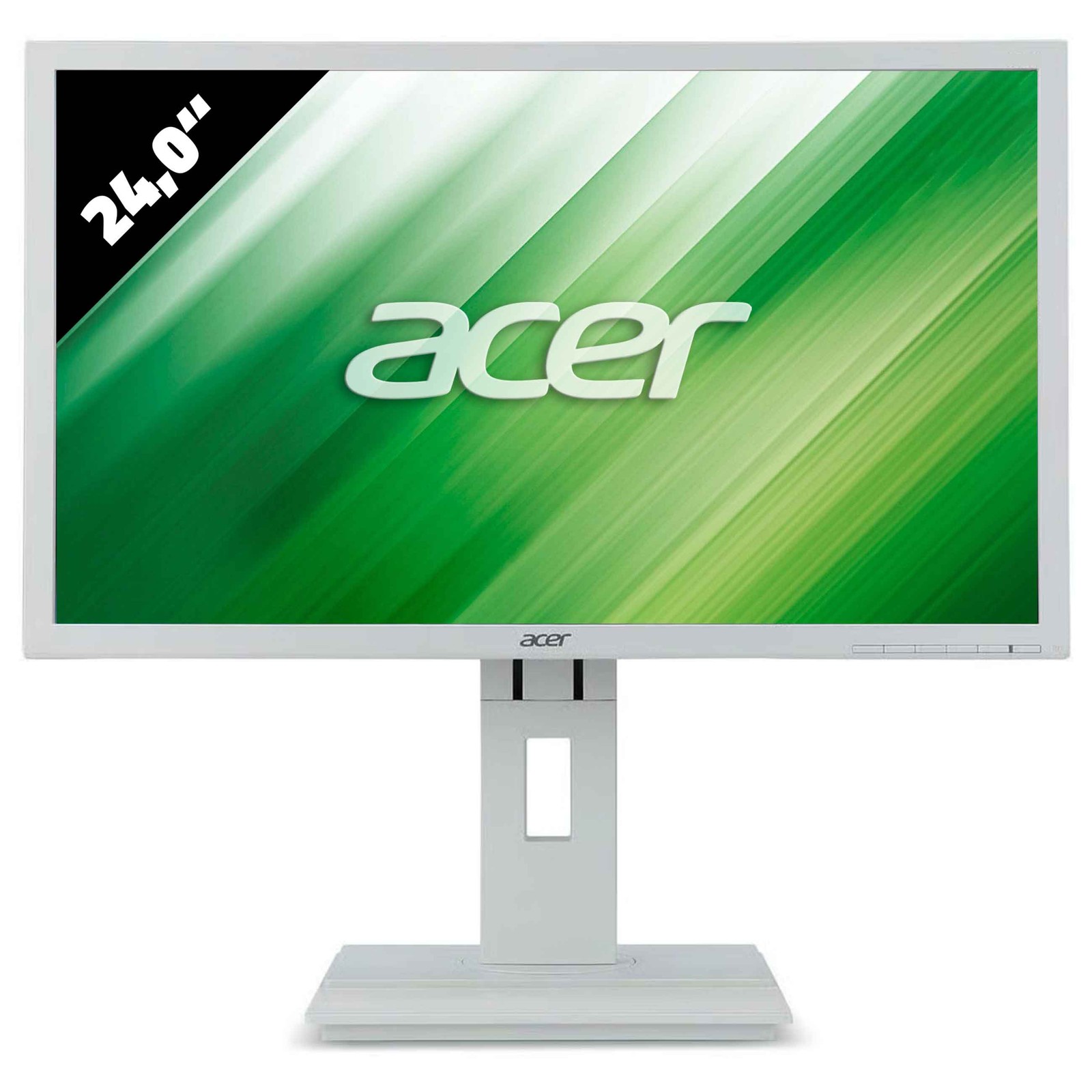 Acer B243HL Grau 24 Zoll Monitor 1920x1080 FHD TN 5ms Schwarz Bildschirm