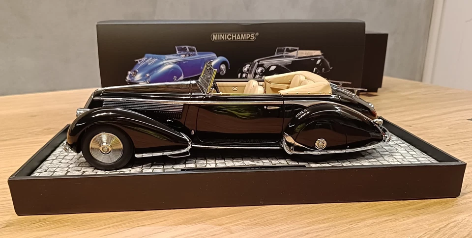 MINICHAMPS - LANCIA ASTURA TIPO 233 CORTO - 1936 - Black - N° 035 of 150 pcs - Immagine 2 di 4