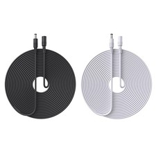 DC Power Extension Cable Wire Lead Plug For CCTV Security Cameras DVR PSU Laptop