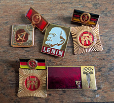 Konvolut DDR Abzeichen Orden Aktivist Lenin Olympia Fahne Ehrenzeichen