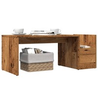 Couchtisch Altholz-Optik 90X45X35 Cm Spanplatte