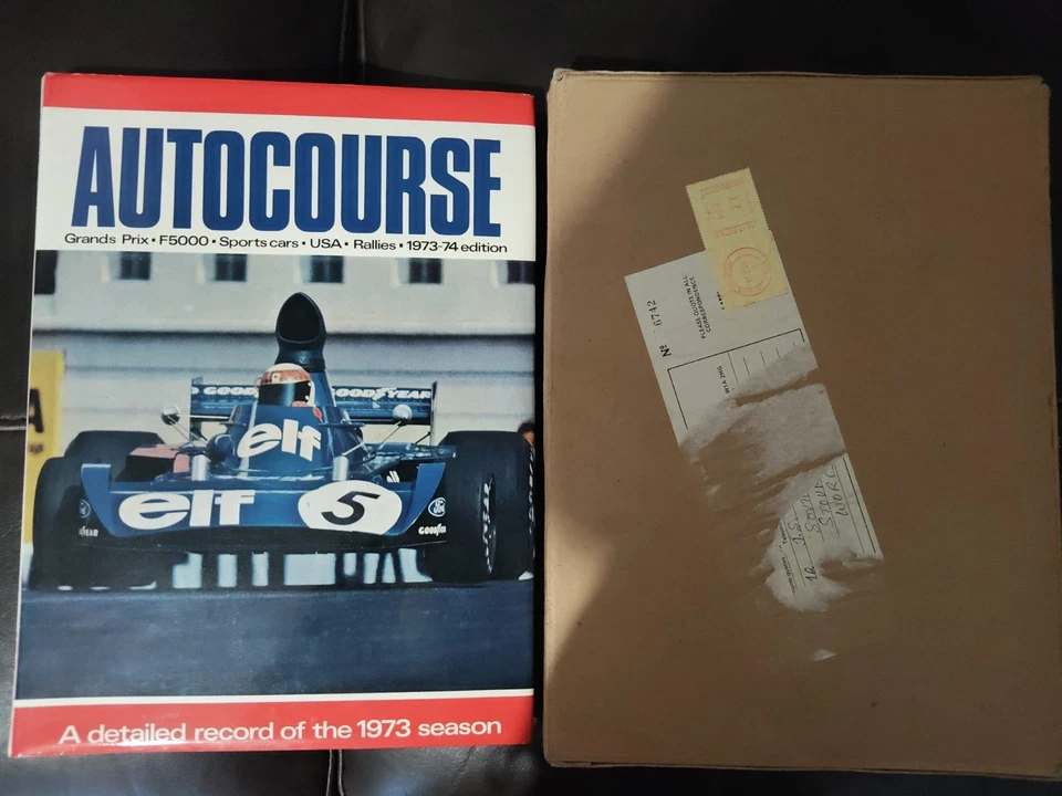 Autocourse 1973-74  Vintage Edition Automobile Racing Specialist Hardcover Book - Image 2 of 3