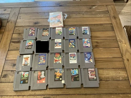 Nintendo NES game lot of 20