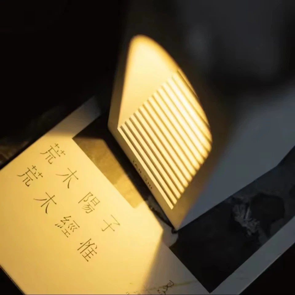 Sleep Atmosphere Simple Table Lamp Nightlight USB Bedside Lamp Cement Lamp - Image 3 of 4