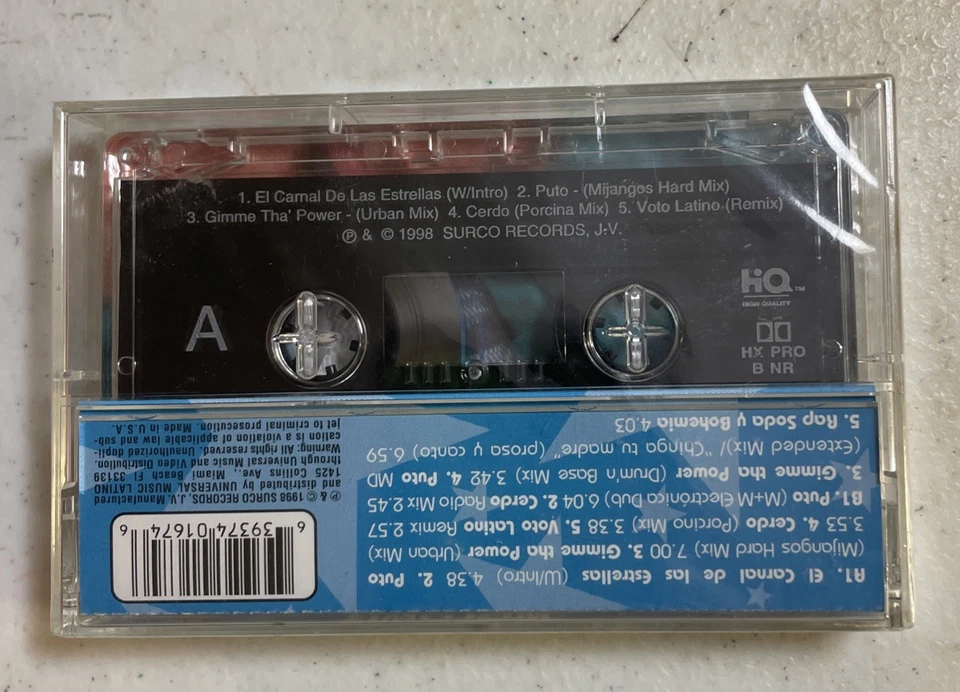 Molotov Cassette Molomix ‘98 Puto Rap Soda y Bohemia Voto Latino Rock En SEALED - Image 4 of 4