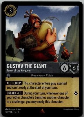 Gustav the Giant - Terror of the Kingdom Rare Into the Inklands 173/204 LP