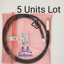 5 units lot Mellanox 3M 100GbE QSFP28 Passive Copper Cable MCP1600-C003E26N