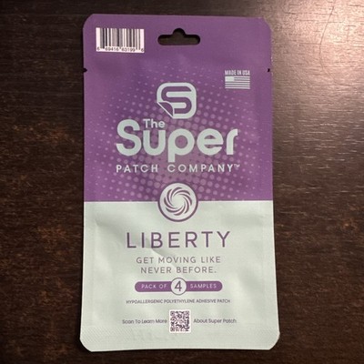 Super Patch Pflaster 4 Stück Liberty Neu & OVP