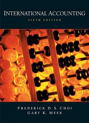 International Accounting: United States Edition Buch Pearson