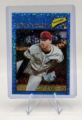 2026 Topps Heritage - Andrew Hoffman #211 Blue Sparkle Arizona Diamondbacks