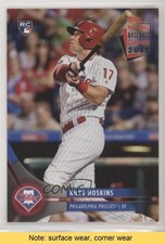 2018 Topps National Baseball Card Day Rhys Hoskins #NTCDG-2 Rookie RC READ n1u. rookie card picture