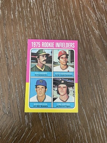 1975 Topps Mini - 1975 Rookie Infielders Keith Hernandez, Phil Garner, Tom...