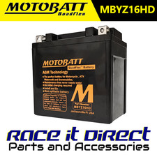 Motobatt Battery for Suzuki AN 650 Burgman 2003-2014 AGM HD