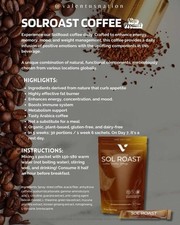 Prevail SOL Roast Arabica Coffee in a TUB Replacing Slimroast Coffee 30days/4wks
