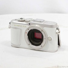 OLYMPUS PEN E-PL9 Mirrorless Camera Body White 16MP Touchscreen Used