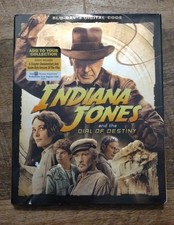 Indiana Jones and the Dial of Destiny with Sleeve, Blu-Ray  Digital Code