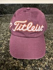 Titleist Virginia Tech University VT Hokies Adjustable Strap Back Golf Hat EUC