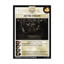 Tri King Anachronism Set 2 Warrior Pack - Jie the Tyrant New