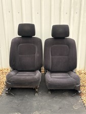 Toyota Soarer JZZ30 Soarer OEM Black Cloth Front Seats