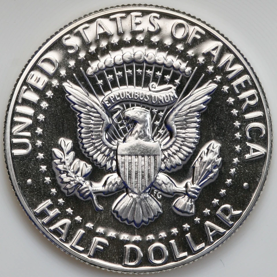 Medio dólar Kennedy 1969 S Gem Proof 40 % plata Foto 2 de 4