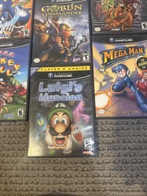 Nintendo GameCube 10 Game Bundle Lot Goblin Commander, Mario Kart, Mario Party 5