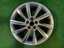 1x Cerchio in Lega 17 Pollici 6.5" 5x100 40ET 657601025D 657601025 Skoda Scala Rim Wheel