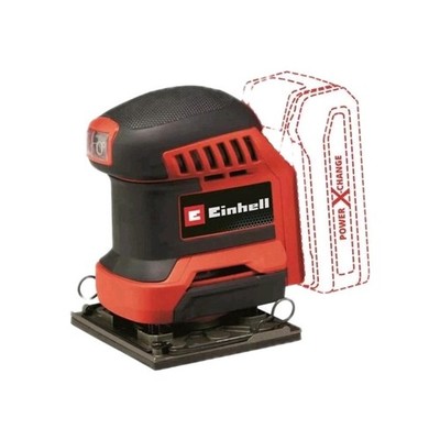 Einhell Palm Exzenterschleifer Akku Power X-Change TE-OS 18/113 Li-Solo blank 