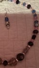 Artist Hypo Lamp-work Flowers, Variety Facet crystal necklace set — photo 3