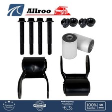 2pcs Rear Leaf Spring Shackle Kit For Jeep Cherokee Wagoneer Sport 1984-2001 2pcs Rear Leaf Spring Shackle Kit For Jeep Cherokee Wagoneer Sport 1984-2001